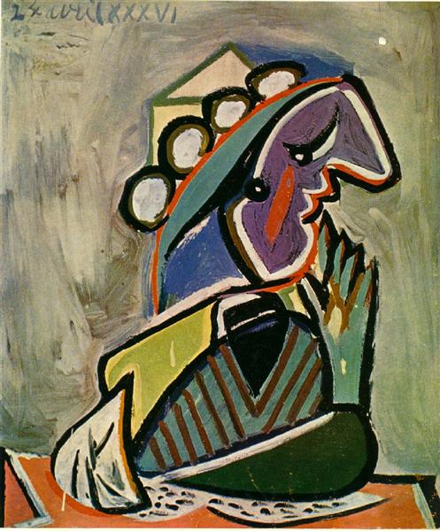 Pablo Picasso Oil Paintings Untitled Female Portraits